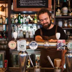 Enjoy our friendly service at Belgian Beer Cafe