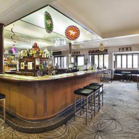 Relax over a drink with friends Seacliff Beach Hotel Captains bar