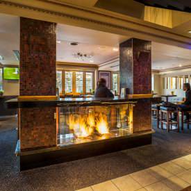 Grab a drink with your mates at the Harlequin Inn Public Bar