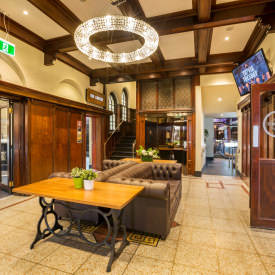 Crows Nest Hotel for great food and beverages