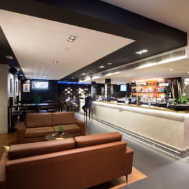 Relax in the Brunswick Hotel lounge with friends