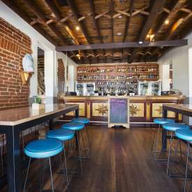 The Bucket and Spade bar is perfect for functions and relaxed social gatherings in Seacliff