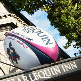 Catch the latest in Rugby action at Harlequin Inn
