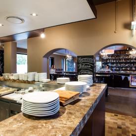 Grab a bite in the Albion Hotel's Cucina Restaurant