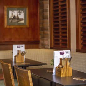 Dine in at the bistro in Kirribilli Hotel.