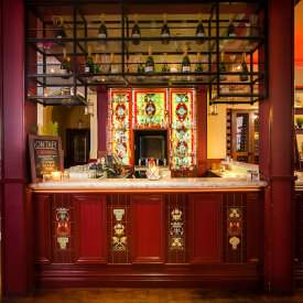 Enjoy a drink in the bar and celebrate at Belgian Beer Cafe