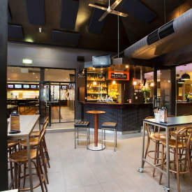 Relax in the Blackburn Hotel's Bourbon Bar