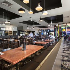 The Club Tavern offers family friendly dining