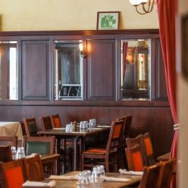 Bistro dining at Belgian Beer Cafe