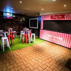 The Candy Bar is the perfect location for your next small brisbane social function