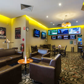 Watch the latest live sports in the Gateway Hotel Sports Bar
