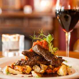 Dine with friends at Belgian Beer Cafe