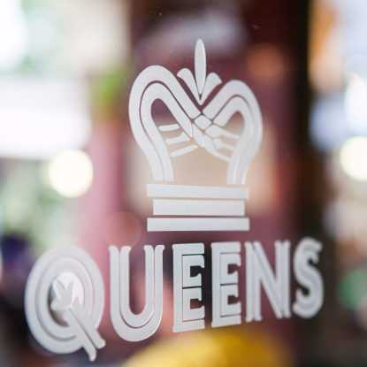 The Queens Tavern offers relaxed dining and friendly service